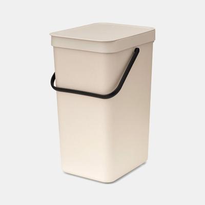 Brabantia Sort & Go afvalemmer 16 liter soft beige