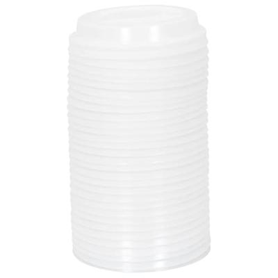 VidaXL Papieren koffiebekerdeksels ø90mm 12oz en 16oz 1000st kunststof
