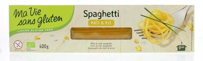 Ma Vie Sans Gluten Ma Vie Sans Gluten Spaghetti Van Mais & Rijst Glutenvrij Bio (400g)
