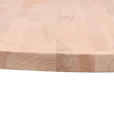 Tafelblad rond 60x2,5 cm massief beukenhout - thumbnail