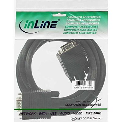 Kabel InLine S VGA 15HD M-M 2 meter zwart
