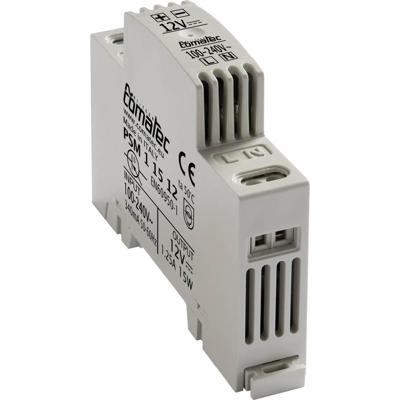 Comatec PSM1/15.12 DIN-rail netvoeding 12 V/DC 1.25 A 15 W Inhoud 1 stuk(s)