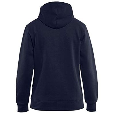 Blåkläder Dames hoodie met rits 33951048 | Marineblauw | Maat XS - 7330509542811