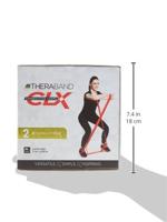 Theraband CLX 22m Dispenser - licht geel - thumbnail