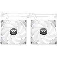 Thermaltake CT120 Reverse ARGB Sync PC Cooling Fan White 2 Pack PC-ventilator Meerdere kleuren (b x h x d) 120 x 120 x 25 mm Incl. LED-verlichting, Incl. - thumbnail