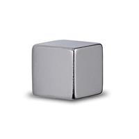 Maul Neodymium magneet (b x h x d) 15 x 15 x 15 mm Dobbelsteen Zilver 1 stuk(s) 6169396 - thumbnail
