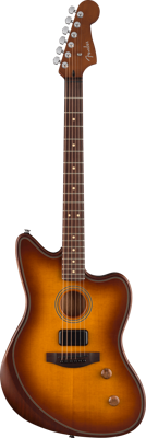 Fender Acoustasonic Standard Jazzmaster, Honey Burst RW