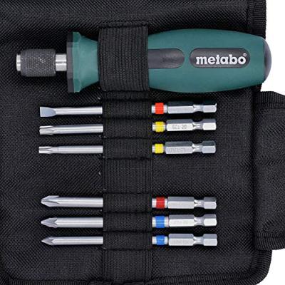 Metabo 626723000-1 Bitset 7-delig Incl. bithouder en schroevendraaier