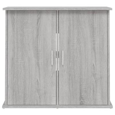 VidaXL Aquariumstandaard 81x36x73 cm bewerkt hout grijs sonoma eiken VidaXL Aquariumstandaard 81x36x73 cm bewerkt hout grijs sonoma eiken
