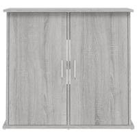 VidaXL Aquariumstandaard 81x36x73 cm bewerkt hout grijs sonoma eiken - thumbnail
