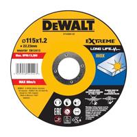 DeWALT DT43903 Doorslijpschijf RVS 115mm - thumbnail