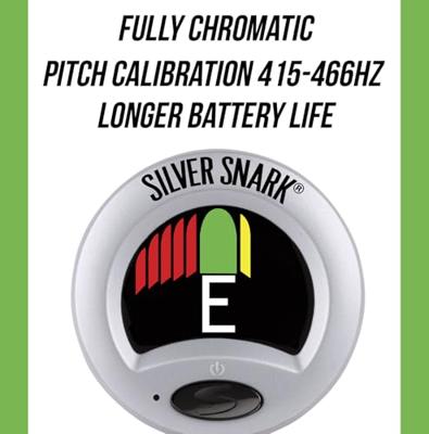 Snark Silver Snark 2 Silver chromatisch clip-on stemapparaat