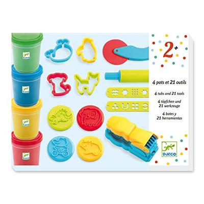 Modelleerklei Alles om te beginnen DJECO blauw Modelleerklei Alles om te beginnen DJECO blauw