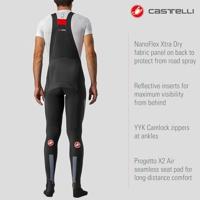 Castelli Sorpasso RoS fietsbroek zwart/grijs heren L - thumbnail