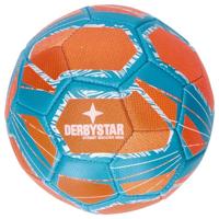 Derbystar Mini Voetbal Street Soccer V24 Oranje blauw wit 4274 - thumbnail