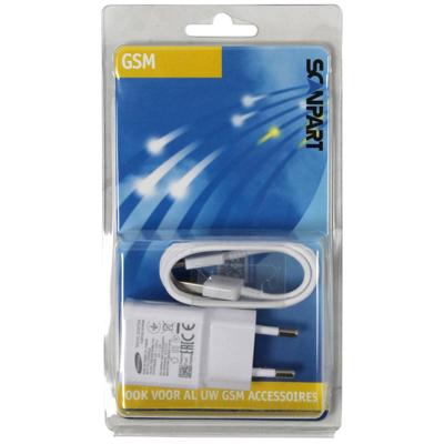 EP-TA20EWECGWW Samsung Adaptive Fast Charging Travel Charger incl. USB-C Cable 15W White Bulk