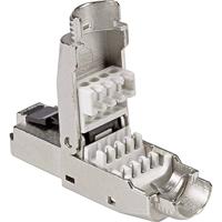 Renkforce Renkforce Cat. 8.1 STP Fiels installable RF-4601166 Koppeling, haaks Aantal polen (sensoren) 8P8C 1 stuk(s) - thumbnail