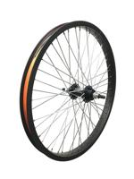 Hzb achterwiel 20 inch etrto 406 bmx freestyle 48 spaaks 14mm as zwart - thumbnail