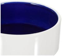 TRIXIE VOERBAK KERAMIEK CRÈME / BLAUW 12X12 CM 350 ML 4 ST - thumbnail