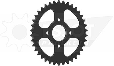 ESJOT Chain wheel 520 38z steel black