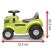 Ecoiffier loopauto tractor groen - thumbnail