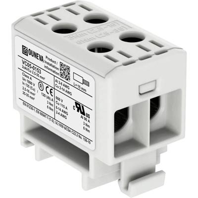 Ouneva Group VC05-0153 Verdeelblok Schroeven Grijs 1 stuk(s)