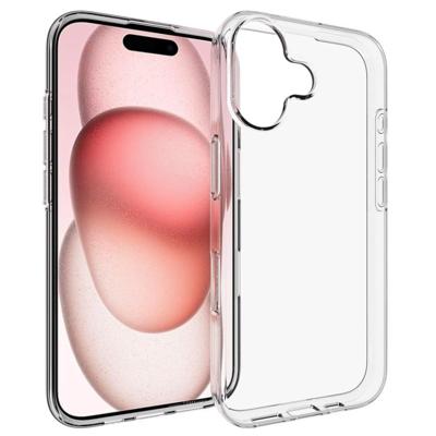Lunso iPhone 17 - TPU Backcover hoes - Transparant