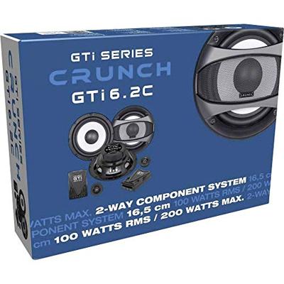 Crunch GTI-6.2c 2-weg inbouwluidsprekerset 200 W Inhoud: 1 set(s)