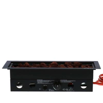 Cosi | Cosiburner Inbouwbrander | Straight Black