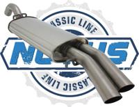 Viking Choice  Einddemper Golf 2 1.8 8V GTI  - roestvrijstaal - thumbnail