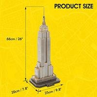 Cubic Fun 3d puzzel national geographic empire state building - thumbnail
