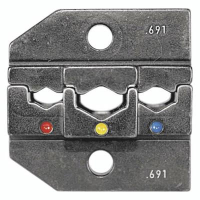 Rennsteig Werkzeuge 624 691 3 0 Krimpinzetstuk Geïsoleerde kabelschoenen, Geïsoleerde connectoren 0.5 tot 6 mm² Geschikt voor merk Rennsteig Werkzeuge PEW 12