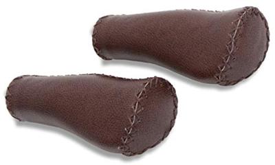 Selle Orient lederen handvatten set bruin 130 mm