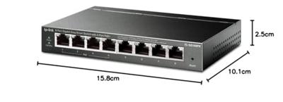 TP-Link TL-SG108PE Gigabit switch - thumbnail