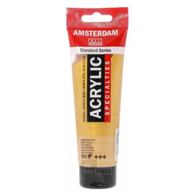 Royal Talens Amsterdam Acrylverf 120 ml - Donkergoud 803
