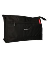 Traveller Toilettas sports classic zwart 30x19.5cm - thumbnail