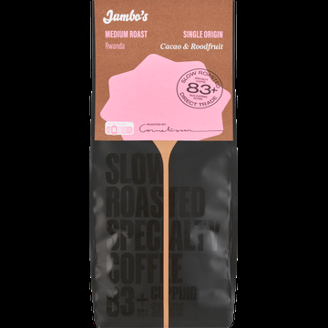 Jumbo's Medium Roast Rwanda Cacao & Roodfruit 500 g Jumbo's Medium Roast Rwanda Cacao & Roodfruit 500 g