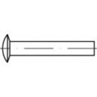 TOOLCRAFT TO-5449206 Lensklinknagel 3.5 mm 1000 stuk(s)