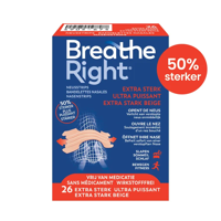 Breathe Right Neusstrips Extra Sterk - thumbnail