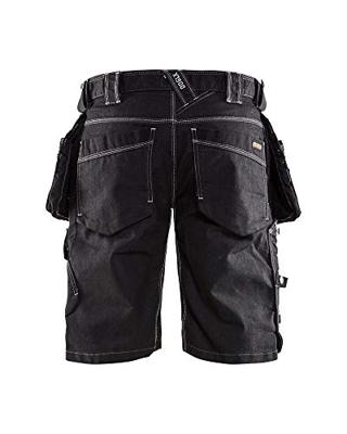 Blåkläder Dames Service Short met stretch 71491845 | Zwart | Maat 48 - 7330509535639