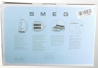 Smeg TSF01RDEU Broodrooster Rood