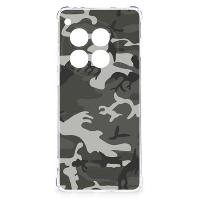 OnePlus 12 Doorzichtige Silicone Hoesje Army Light OnePlus 12 Doorzichtige Silicone Hoesje Army Light