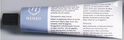 Henzo fotolijm 50ml per tube