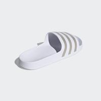 adidas Adilette Aqua Slippers Wit Zilver Wit - thumbnail