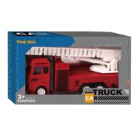 Lobbes Pull back truck rood - thumbnail