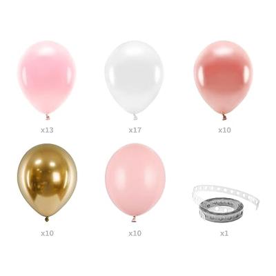 Ballonboog Set Roze/Goud (2m)