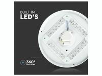 V-TAC VT-8412-M-N Designer Plafondlamp - Kleurwisselende Schakelaar - IP20 - Wit - 12W - 1200 - thumbnail