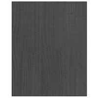 Tv-meubel 70x33x42 cm massief grenenhout grijs - thumbnail