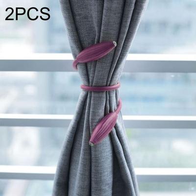 2 PC'S Fashion versieringen creatieve gordijn stropdas touw (paars)