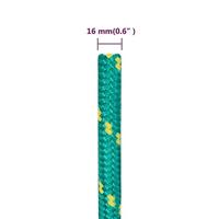 Boottouw 16 mm 250 m polypropyleen groen - thumbnail